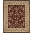 thumbnail image 1 of SAFAVIEH Total Performance Josh Floral Bordered Area Rug, Rust/Green, 8' x 8' Round, 1 of 7