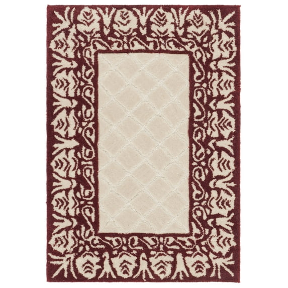 SAFAVIEH Total Performance Ruadhan Floral Area Rug, Red, 2' x 3'