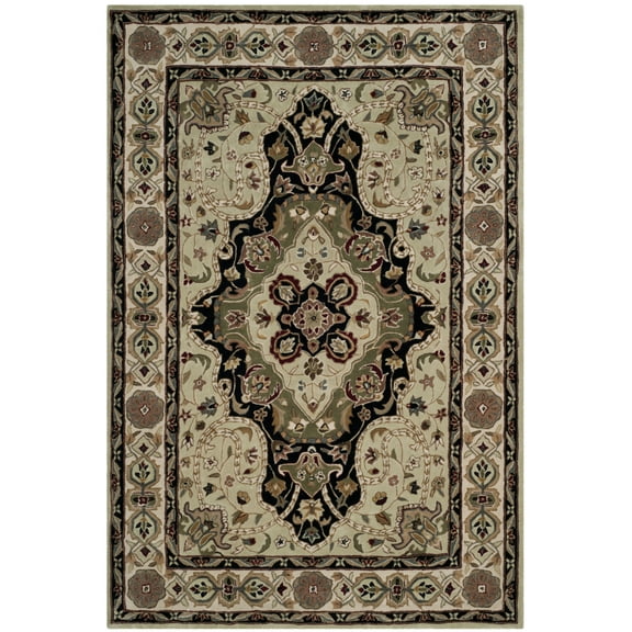 SAFAVIEH Total Performance TLP718A Soft Green / Ivory Rug