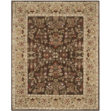 SAFAVIEH Total Performance TLP721C Brown / Green Rug