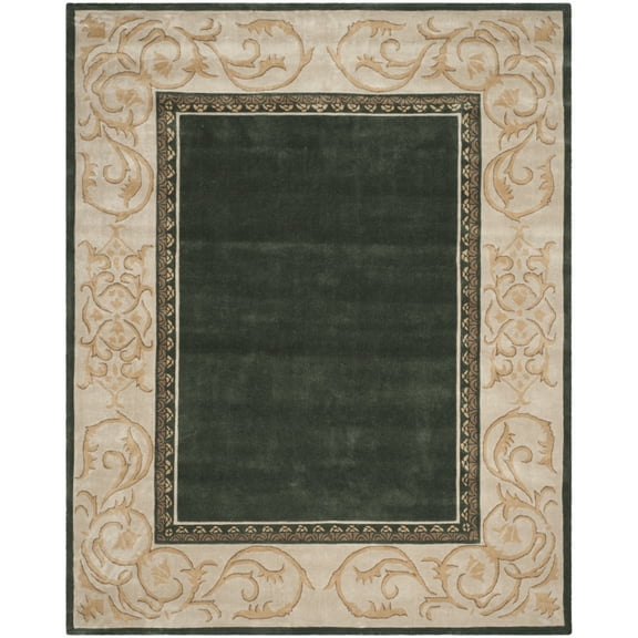 SAFAVIEH Total Performance TLP727I Green / Ivory Rug