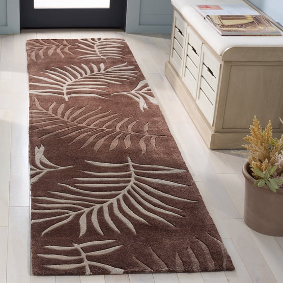 Safavieh Total Performance Rubye Floral Runner Rug, Mocha, 2'3" x 9'