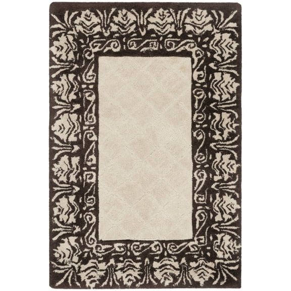 SAFAVIEH Total Performance TLP755B Ivory / Chocolate Rug