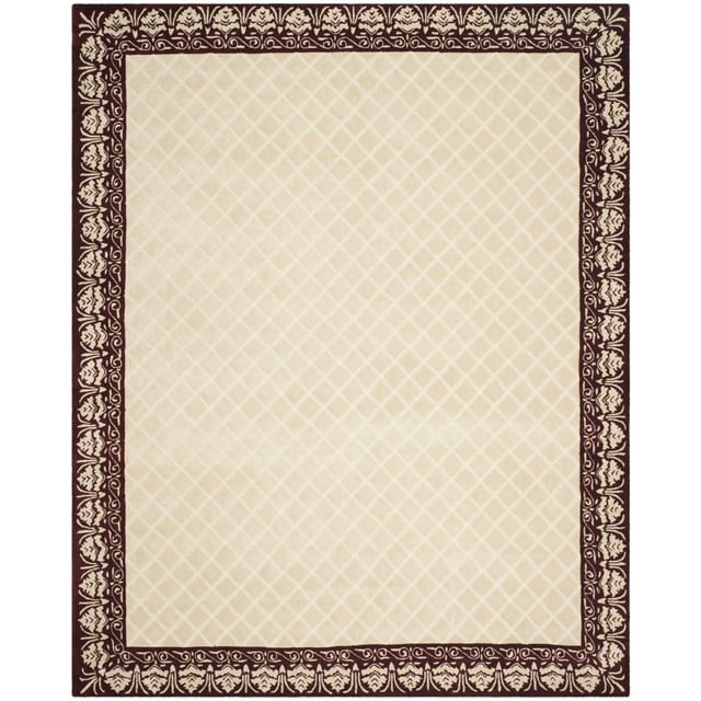 SAFAVIEH Total Performance TLP755C Ivory / Maroon Rug