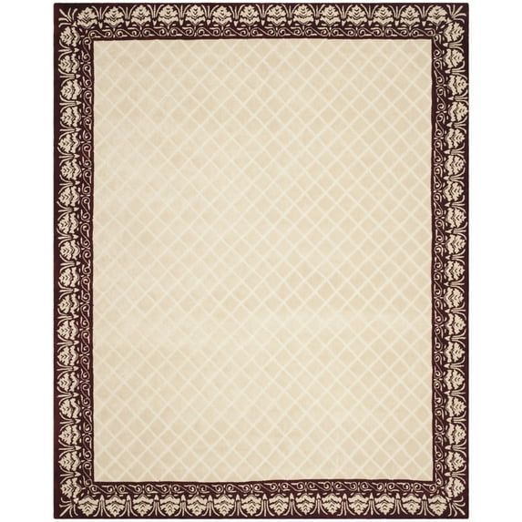SAFAVIEH Total Performance TLP755C Ivory / Maroon Rug