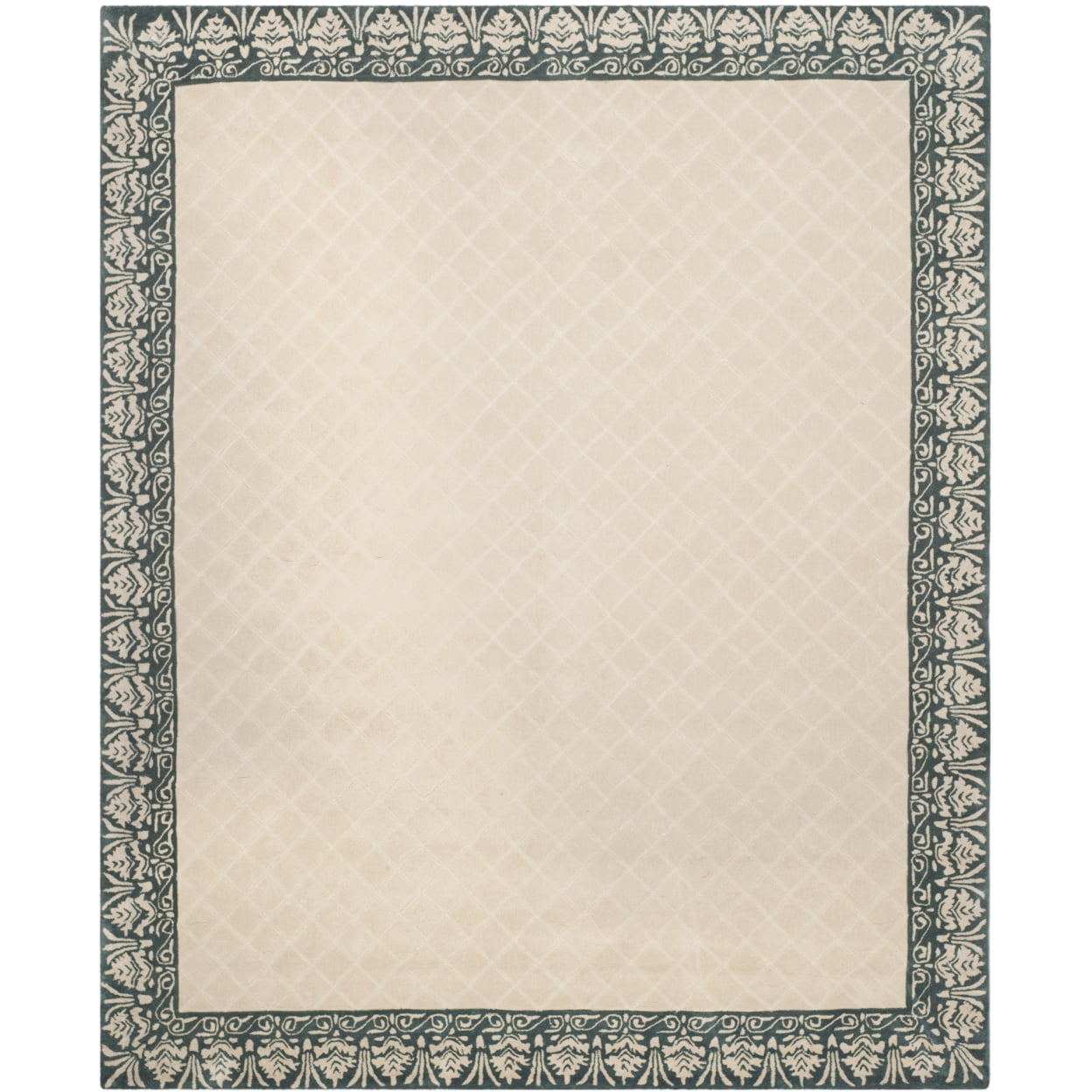 Total Rug Scores SAFAVIEH Total Performance TLP755E Ivory / Blue Rug - Walmart.com