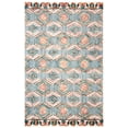 thumbnail image 1 of SAFAVIEH Trace Adrasteia Geometric Area Rug, Ivory/Light Blue, 6' x 9', 1 of 7