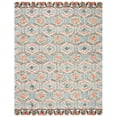 thumbnail image 1 of SAFAVIEH Trace Adrasteia Geometric Area Rug, Ivory/Light Blue, 9' x 12', 1 of 7