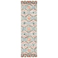 thumbnail image 1 of SAFAVIEH Trace Adrasteia Geometric Runner Rug, Ivory/Light Blue, 2'3" x 6', 1 of 7