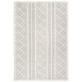 thumbnail image 1 of SAFAVIEH Trace Alexanndria Geometric Striped Area Rug, Grey/Beige, 4' x 6', 1 of 7