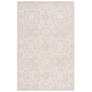 SAFAVIEH Trace Burton Geometric Area Rug, Ivory/Pink, 2'6" x 4'