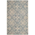 thumbnail image 1 of SAFAVIEH Trace Burton Geometric Wool Area Rug, Blue/Ivory, 4' x 6', 1 of 4
