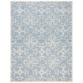 thumbnail image 1 of SAFAVIEH Trace Burton Geometric Wool Area Rug, Blue/Ivory, 5' x 8', 1 of 10