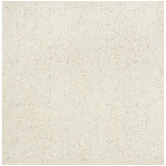 SAFAVIEH Trace Collection TRC101C Handmade Ivory Rug