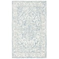 thumbnail image 1 of SAFAVIEH Trace Donna Floral Area Rug, Ivory/Blue, 4' x 6', 1 of 8