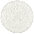 thumbnail image 1 of SAFAVIEH Trace Donna Floral Area Rug, Ivory/Natural, 6' x 6' Round, 1 of 8