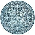 thumbnail image 1 of SAFAVIEH Trace Dulcibella Oriental Area Rug, Navy/Light Blue, 6' x 6' Round, 1 of 10