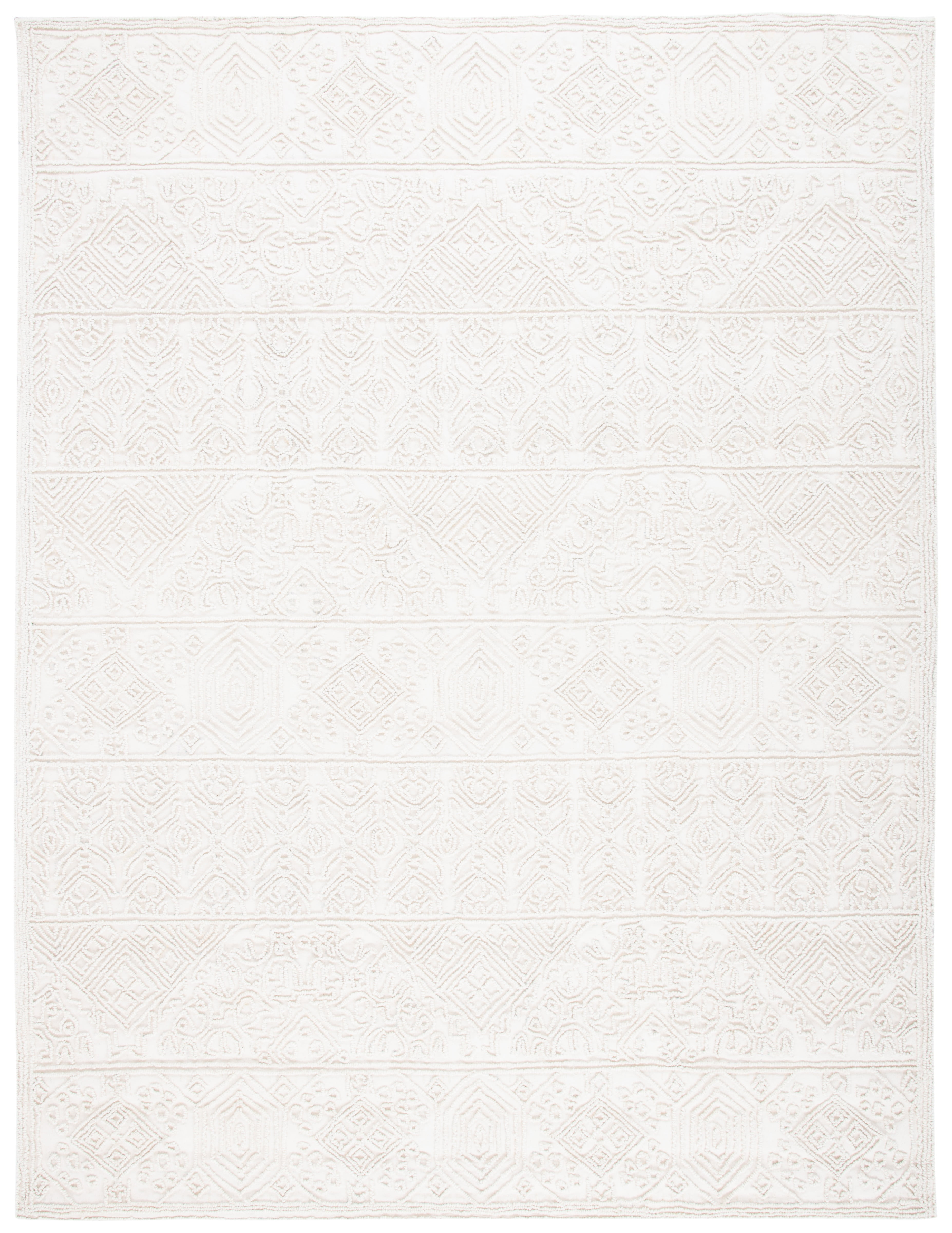 SAFAVIEH Trace Essex Abstract Area Rug, Ivory, 8' x 10'