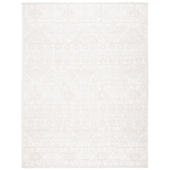 SAFAVIEH Trace Essex Abstract Area Rug, Ivory, 8' x 10'