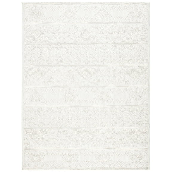 SAFAVIEH Trace Essex Abstract Area Rug, Ivory, 8' x 10'