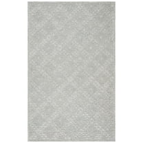 SAFAVIEH Trace Fionntan Geometric Wool Area Rug, Grey, 5' x 8'