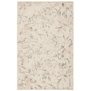 SAFAVIEH Trace Hoyt Floral Area Rug, Beige/Grey, 8' x 10'
