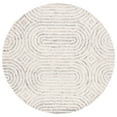 thumbnail image 1 of SAFAVIEH Trace Loew Geometric Area Rug, Grey/Ivory, 6' x 6' Round, 1 of 8