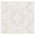 thumbnail image 1 of SAFAVIEH Trace Mia Medallion Area Rug, Grey/Ivory, 6' x 6' Square, 1 of 8