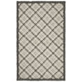 thumbnail image 1 of SAFAVIEH Trace Millicent Geometric Wool Area Rug, Dark Grey/Light Grey, 4' x 6', 1 of 4
