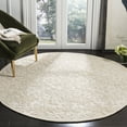 thumbnail image 1 of SAFAVIEH Trace Molly Geometric Wool Area Rug, Ivory, 6' x 6' Round, 1 of 6