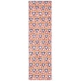 thumbnail image 1 of SAFAVIEH Trace Salazar Geometric Triangles Wool Runner Rug, Red/Navy, 2'3" x 8', 1 of 4