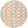 thumbnail image 1 of SAFAVIEH Trace Shavonne Geometric Area Rug, Ivory/Navy, 6' x 6' Round, 1 of 10