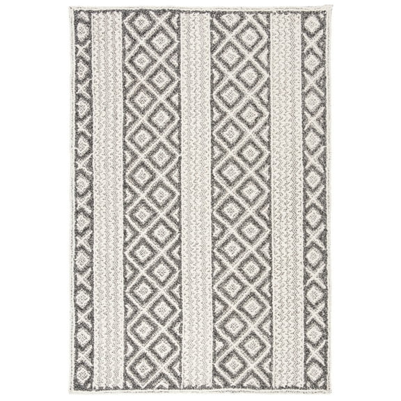 SAFAVIEH Trace TRC201F Handmade Grey / Beige Rug