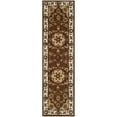 thumbnail image 1 of SAFAVIEH Traditions Bernadine Floral Bordered Wool Runner Rug, Tan/Ivory, 2'3" x 12', 1 of 4