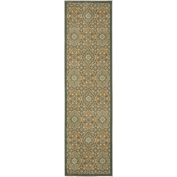 SAFAVIEH Treasures Collection TRE217-6520 Blue / Gold Rug