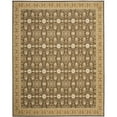 thumbnail image 1 of SAFAVIEH Treasures Emmalyn Floral Bordered Area Rug, Brown/Caramel, 8'9" x 12', 1 of 3