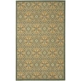 thumbnail image 1 of SAFAVIEH Treasures Ibrahim Geometric Floral Area Rug, Blue/Gold, 4' x 6', 1 of 3