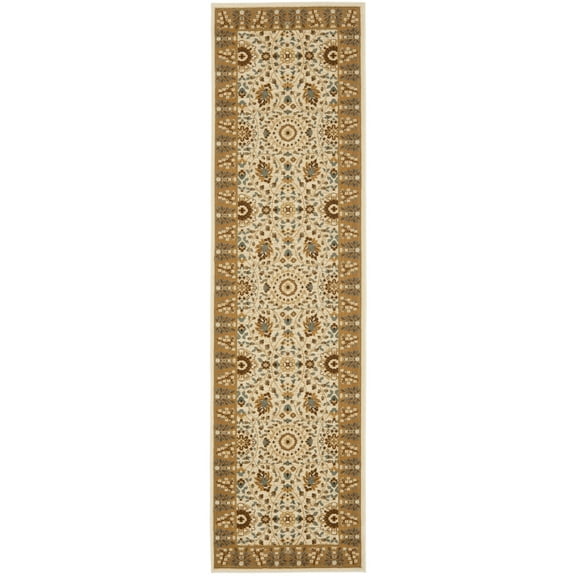 SAFAVIEH Treasures TRE215-1222 Ivory / Caramel Rug