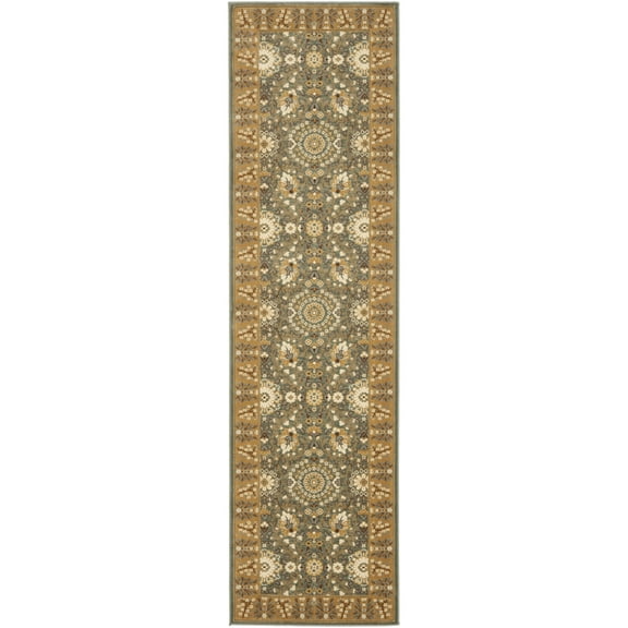 SAFAVIEH Treasures TRE215-6522 Blue / Caramel Rug