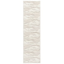 SAFAVIEH Trends Kennet Abstract Runner Rug, Beige/Ivory, 2'2" x 8'