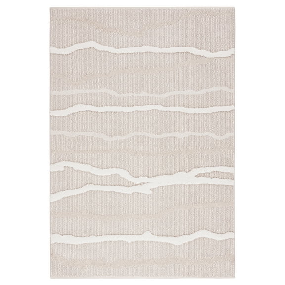 SAFAVIEH Trends William Abstract Area Rug, Beige/Ivory, 2' x 3'
