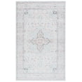 thumbnail image 1 of SAFAVIEH Tucson Alyx Oriental Machine Washable Area Rug, Light Grey/Light Green, 5' x 8', 1 of 9