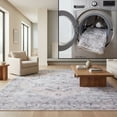 thumbnail image 1 of SAFAVIEH Tucson Beulah Traditional Machine Washable Area Rug, 5' x 8', Beige/Grey, 1 of 15