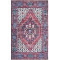 thumbnail image 1 of SAFAVIEH Tucson Cornelius Traditional Machine Washable Area Rug, 9' x 12', Red/Blue, 1 of 9
