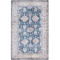 thumbnail image 1 of SAFAVIEH Tucson Crystal Oriental Machine Washable Area Rug, Navy/Beige, 2'6" x 4', 1 of 9