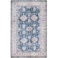 thumbnail image 1 of SAFAVIEH Tucson Crystal Traditional Machine Washable Area Rug, 6' x 9', Navy/Beige, 1 of 9