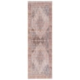 thumbnail image 1 of SAFAVIEH Tucson Damjan Traditional Machine Washable Runner, 2'6" x 8', Beige/Rust, 1 of 9