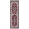 thumbnail image 1 of SAFAVIEH Tucson Dewayne Oriental Machine Washable Runner Rug, Red/Navy, 2'6" x 6', 1 of 8