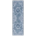 thumbnail image 1 of SAFAVIEH Tucson Donovan Oriental Machine Washable Runner Rug, Green/Grey, 2'6" x 12', 1 of 12