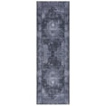 thumbnail image 1 of SAFAVIEH Tucson Donovan Traditional Machine Washable Runner, 2'6" x 8', Black/Grey, 1 of 9